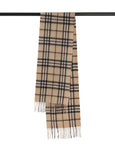 01 Thomson Camel Tartan Scarf