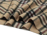 01 Thomson Camel Tartan Scarf