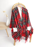 Lambswool mini cape  Stewart Royal